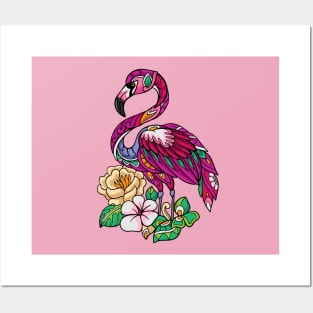 Flamingo C Posters and Art